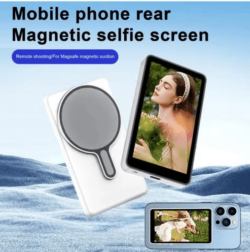 Magnetic Selfie Screen – Perfect Lighting Anytime, Anywhere
