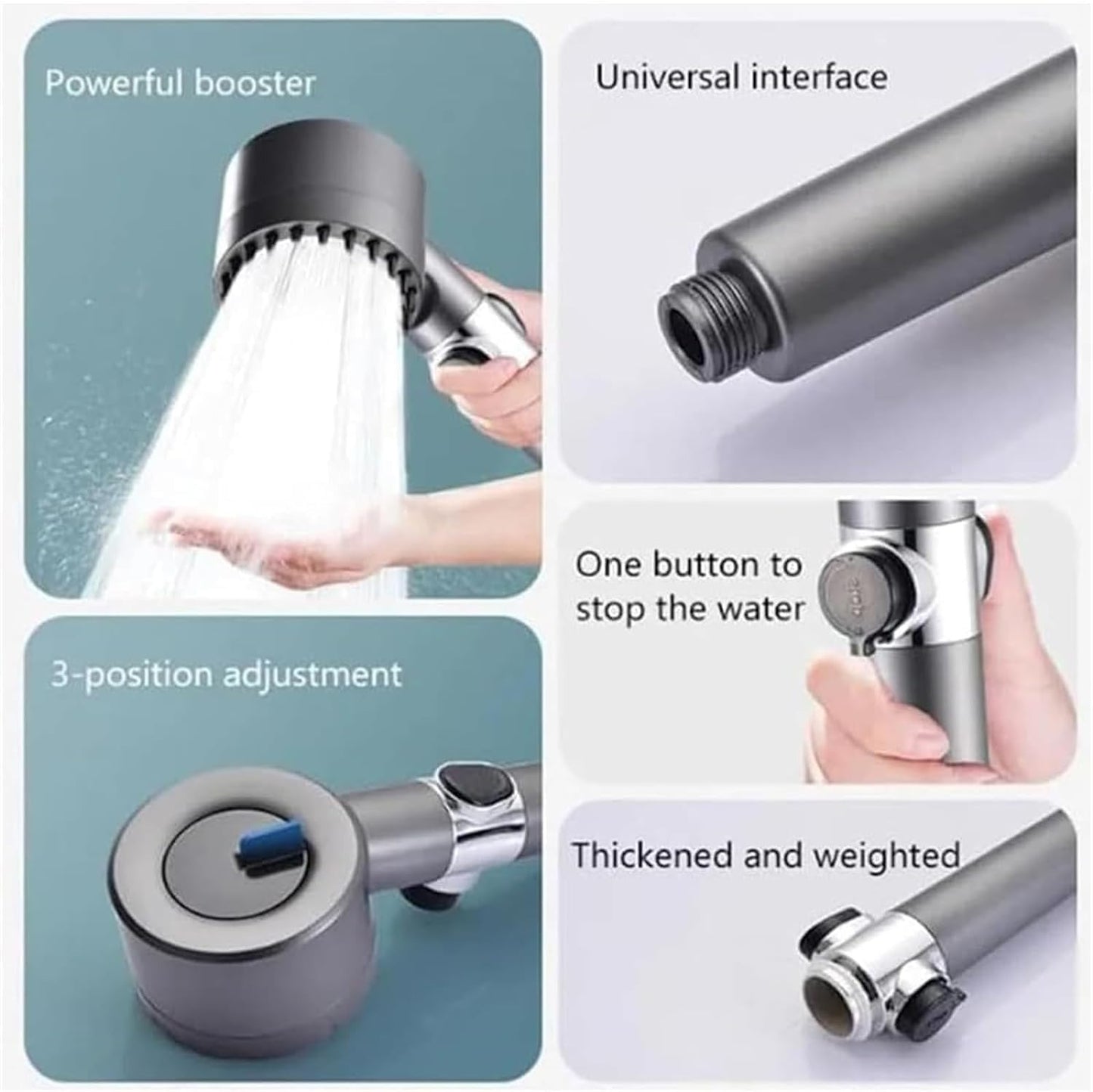 Multifunctional Scalp Massage Shower – Relax & Revive Your Hair Care Routine
