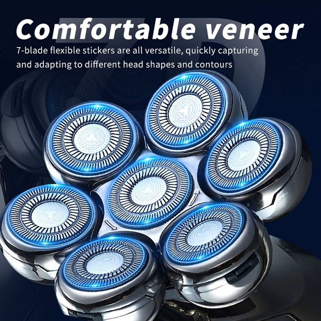 5-in-1 Electric Razor – Grooming Made Easy!